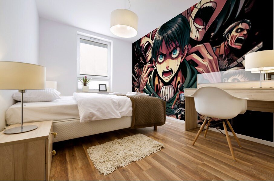 Attack on Titan 3 Mural print
