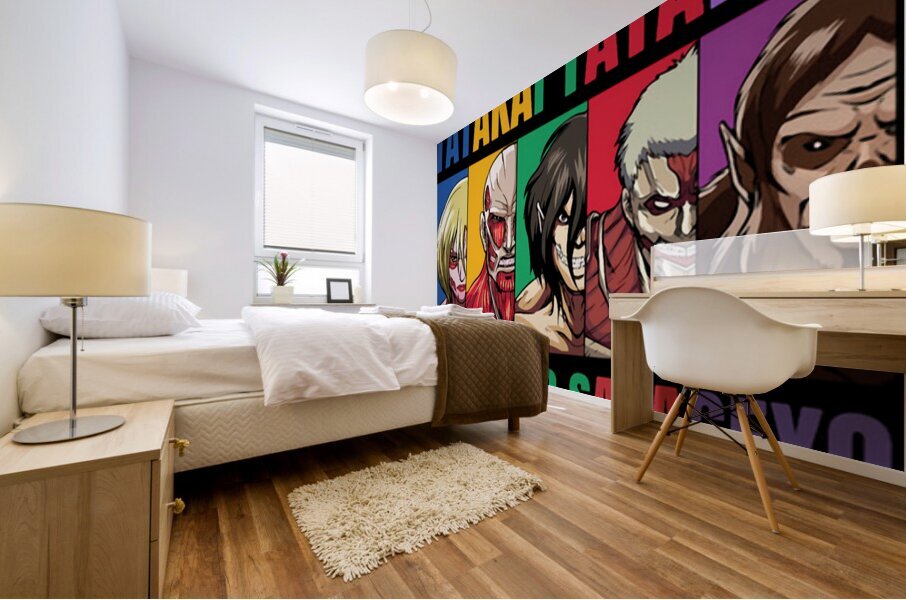Attack on Titan 13 Mural print