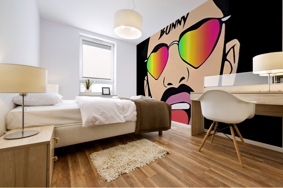 Bad Bunny 1 Mural print
