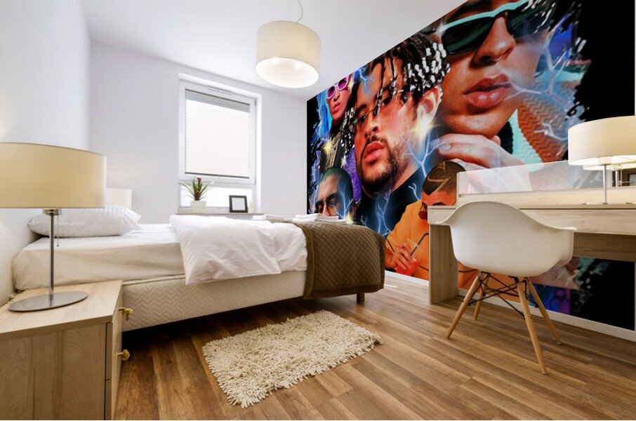 Bad Bunny 4 Mural print