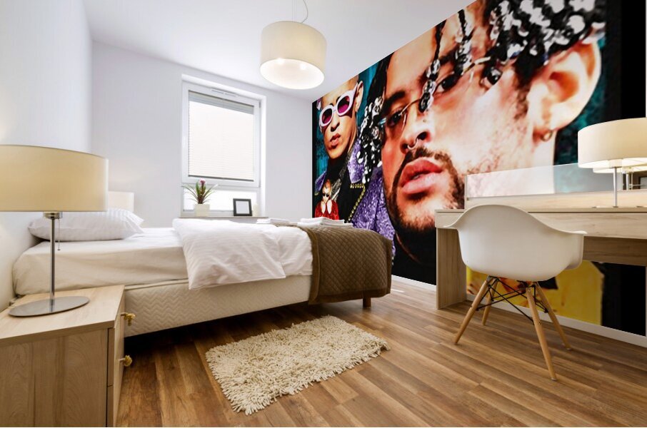 Bad Bunny 14 Mural print