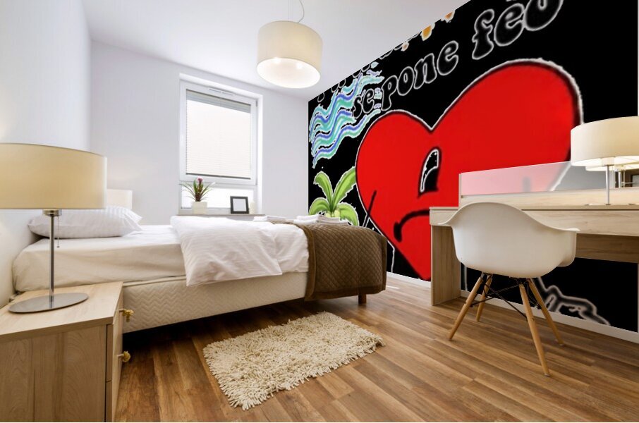 Bad Bunny 17 Mural print