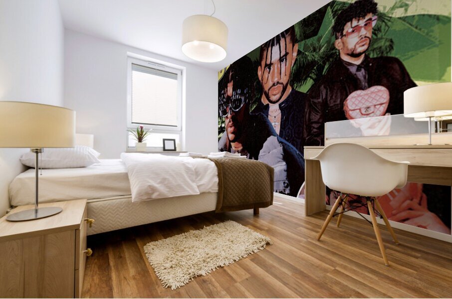 Bad Bunny 21 Mural print