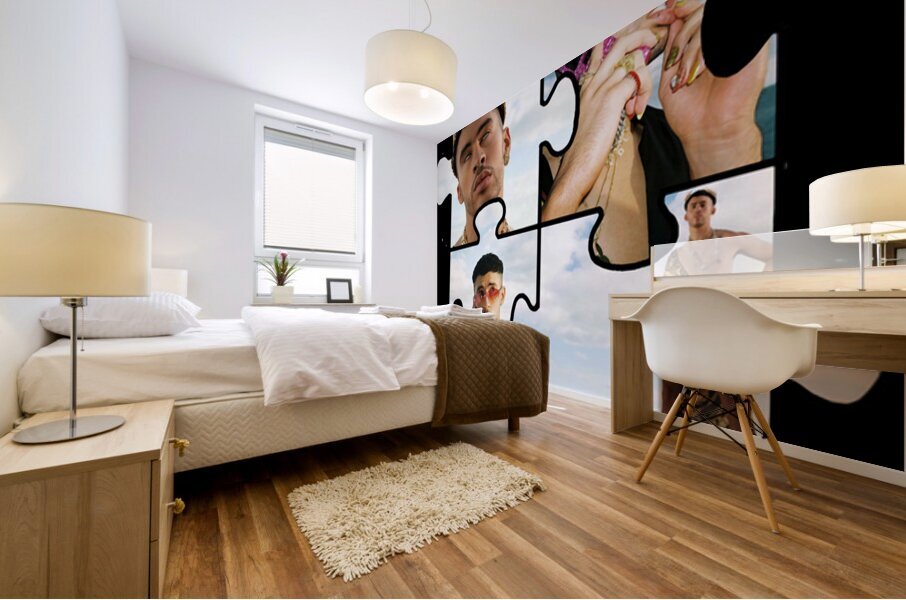 Bad Bunny 27 Mural print
