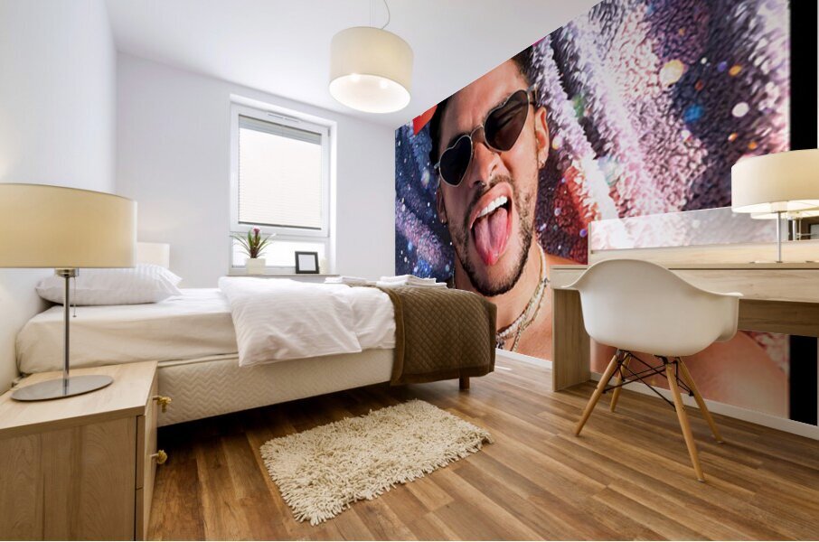 Bad Bunny 29 Mural print