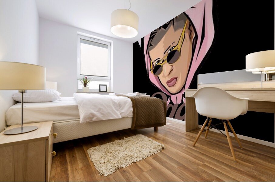 Bad Bunny 32 Mural print