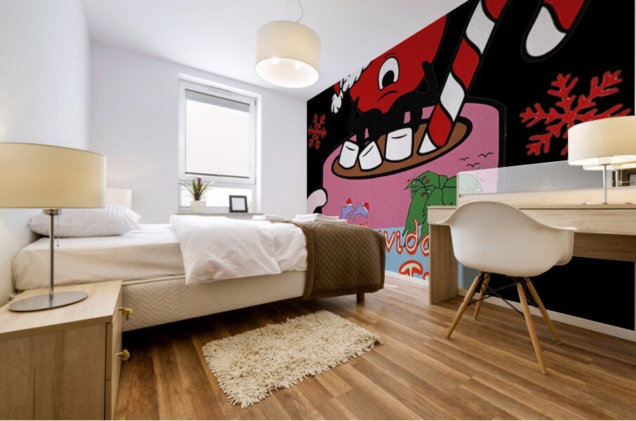 Bad Bunny 34 Mural print