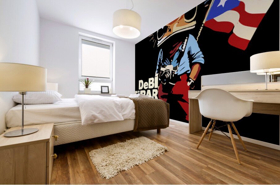 Bad Bunny 38 Mural print