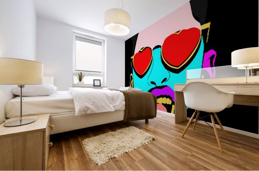 Bad Bunny 39 Mural print