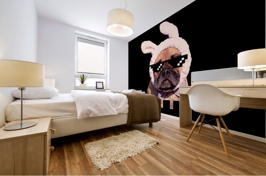 Bad Bunny 56 Mural print