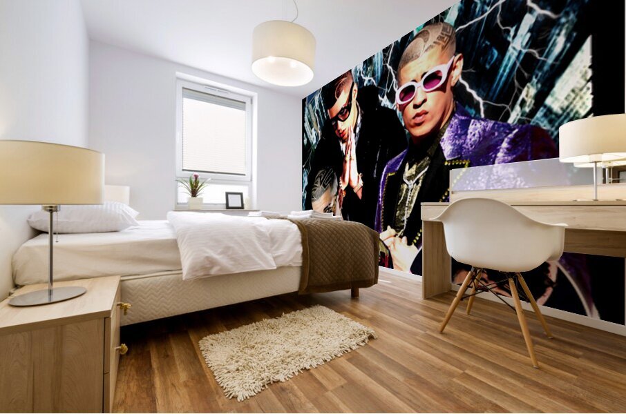 Bad Bunny 60 Mural print
