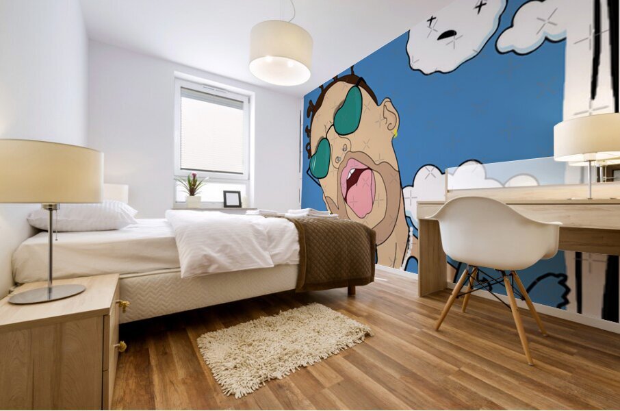 Bad Bunny 1 Mural print