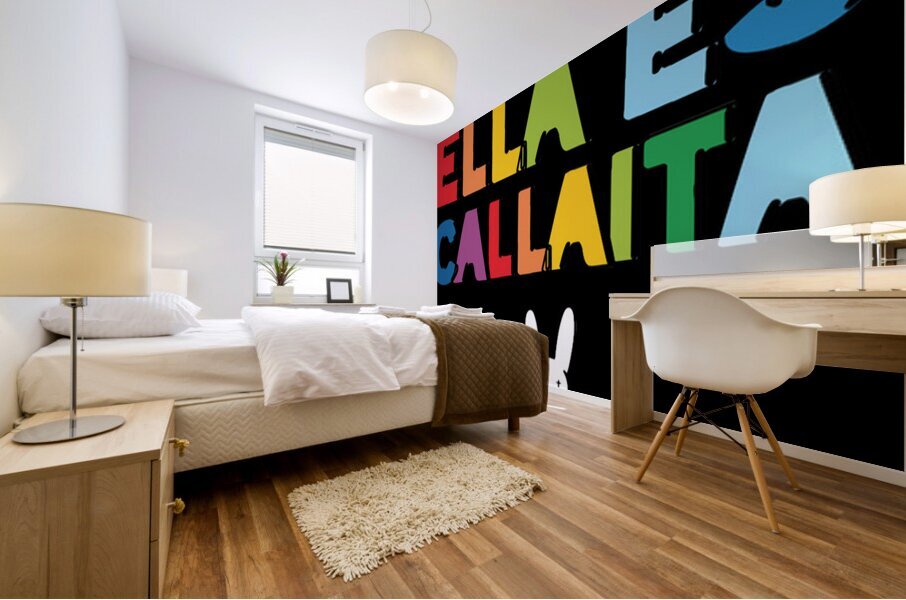 Bad Bunny 7 Mural print