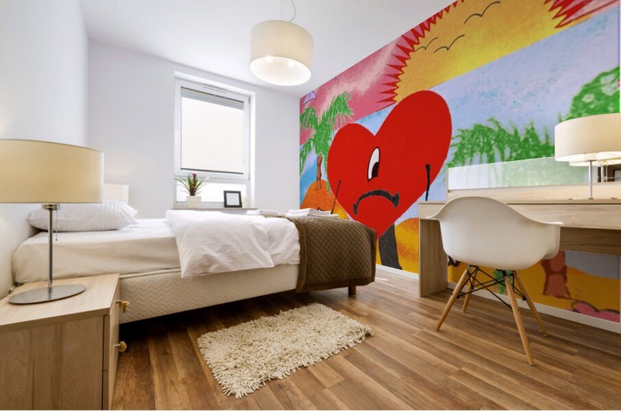 Bad Bunny 9 Mural print