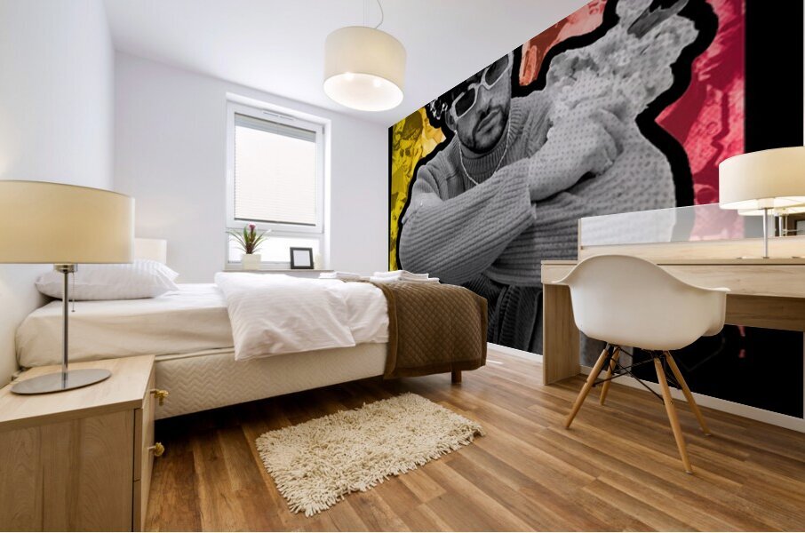 Bad Bunny 16 Mural print