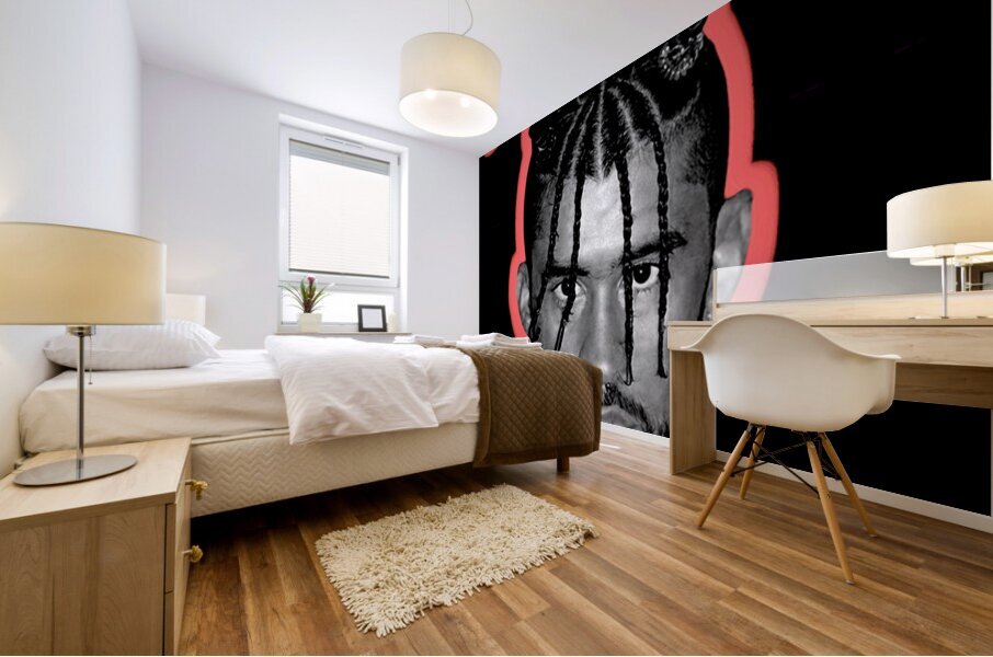Bad Bunny 26 Mural print