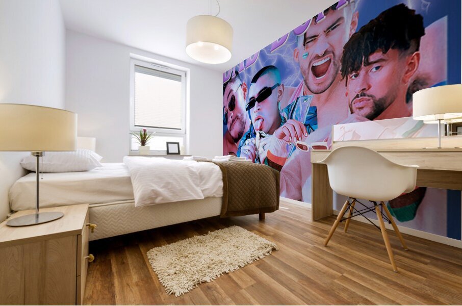 Bad Bunny 31 Mural print