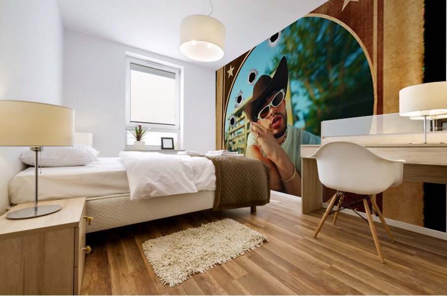 Bad Bunny 33 Mural print