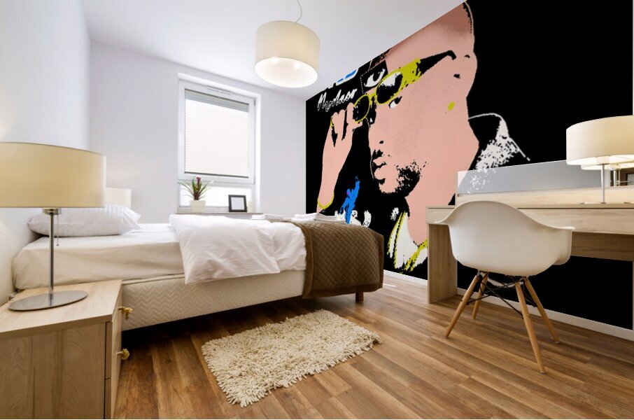 Bad Bunny 35 Mural print