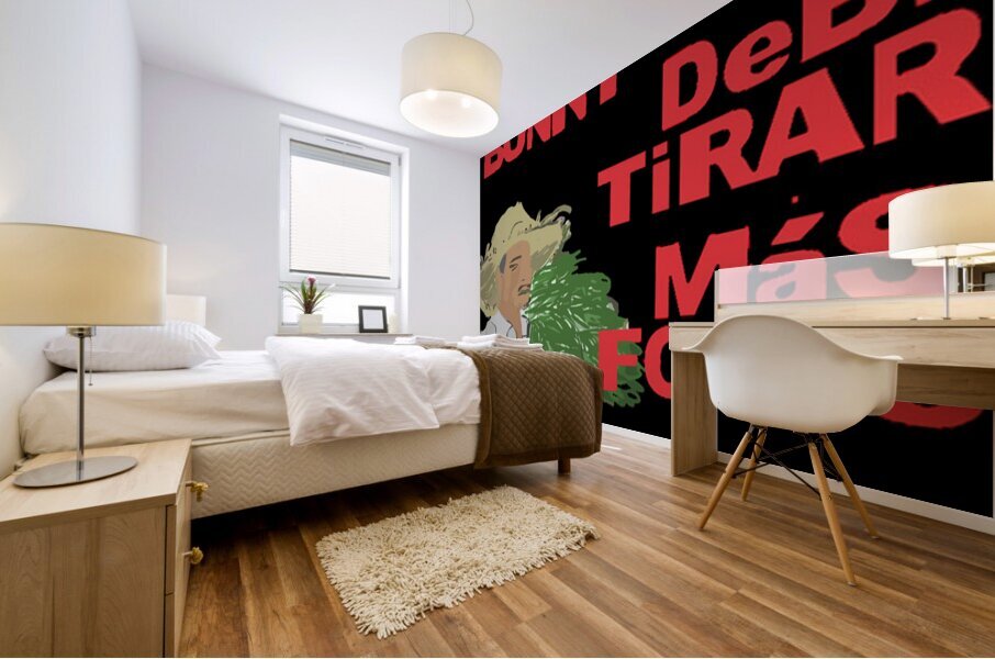 Bad Bunny 37 Mural print