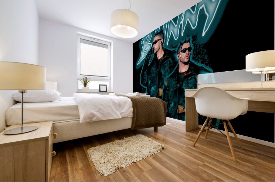 Bad Bunny 38 Mural print
