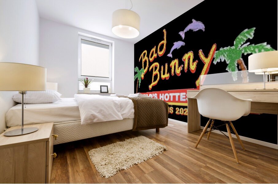 Bad Bunny 39 Mural print