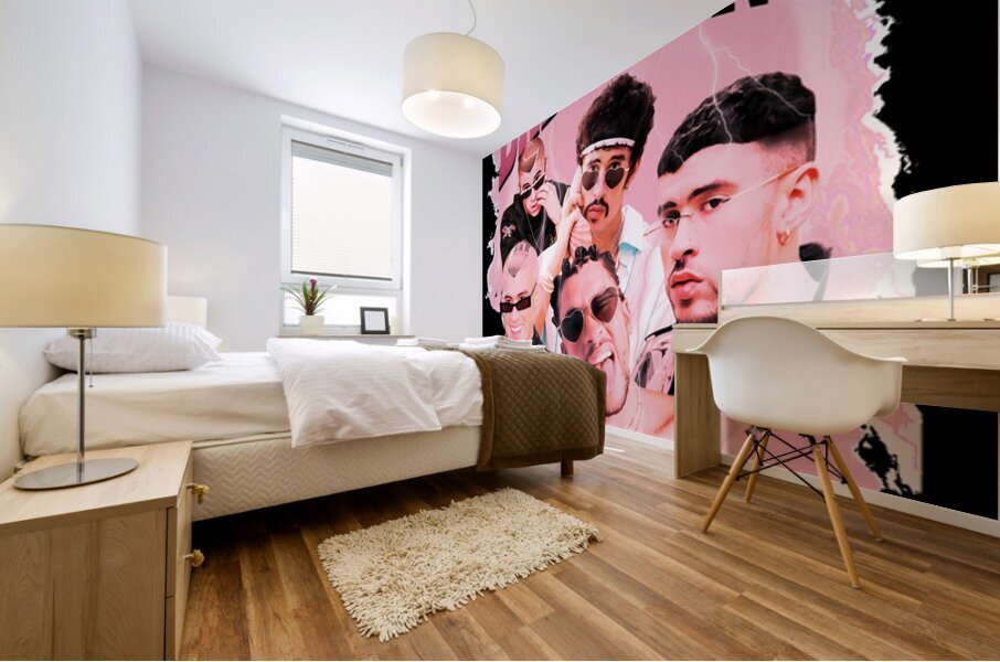 Bad Bunny 47 Mural print