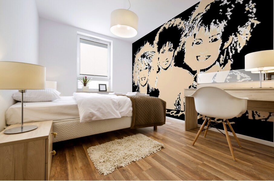 Bananarama 2 Mural print