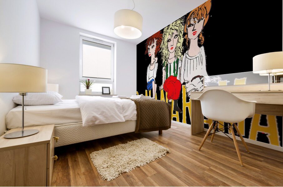 Bananarama 4 Mural print