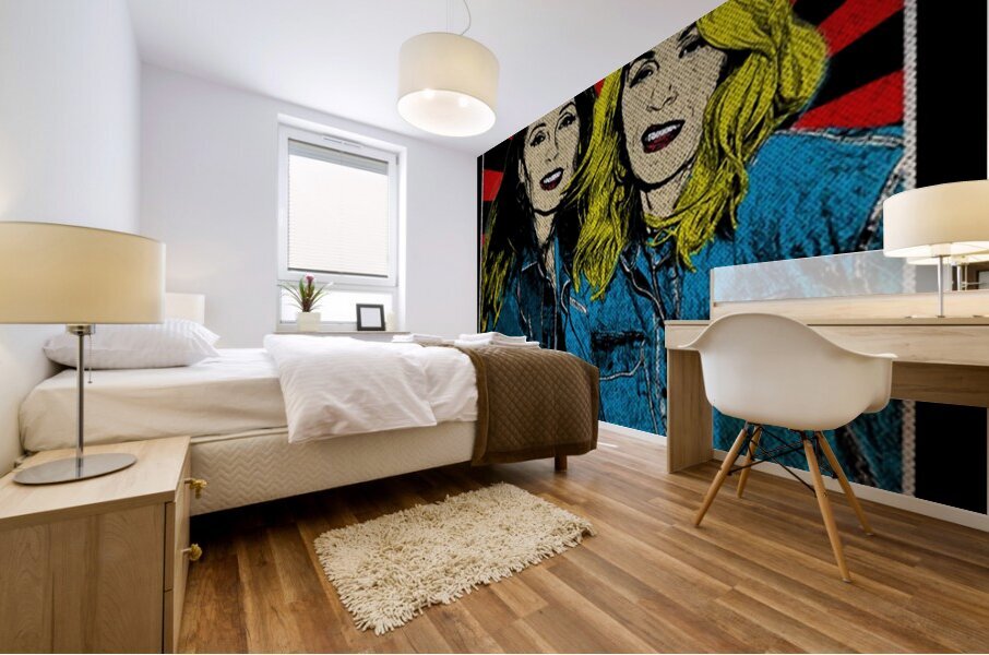 Bananarama 35 Mural print