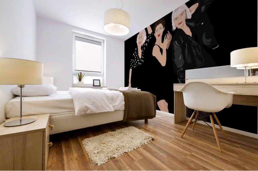 Bananarama 37 Mural print