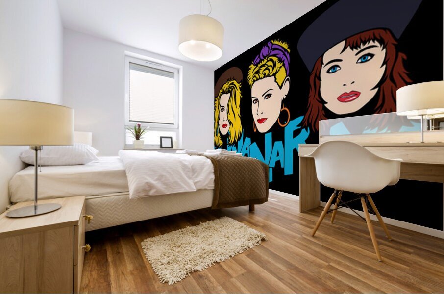 Bananarama 53 Mural print