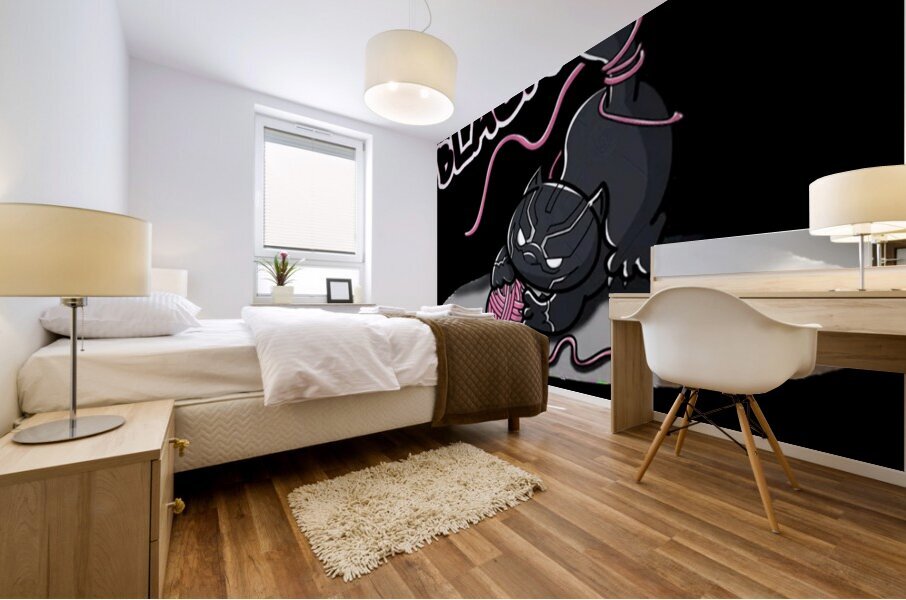 Black Panther 60 Mural print