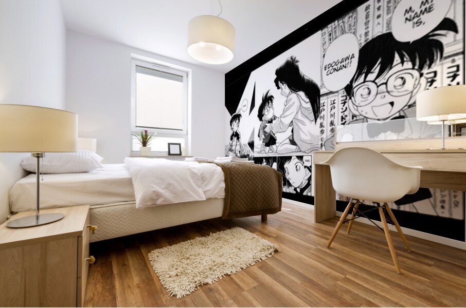 Case Closed 3 Mural print
