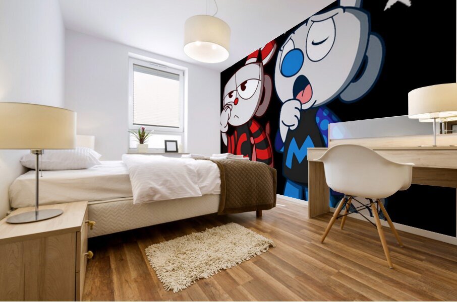 Cuphead 13 Mural print