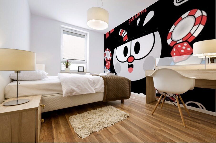 Cuphead 14 Mural print