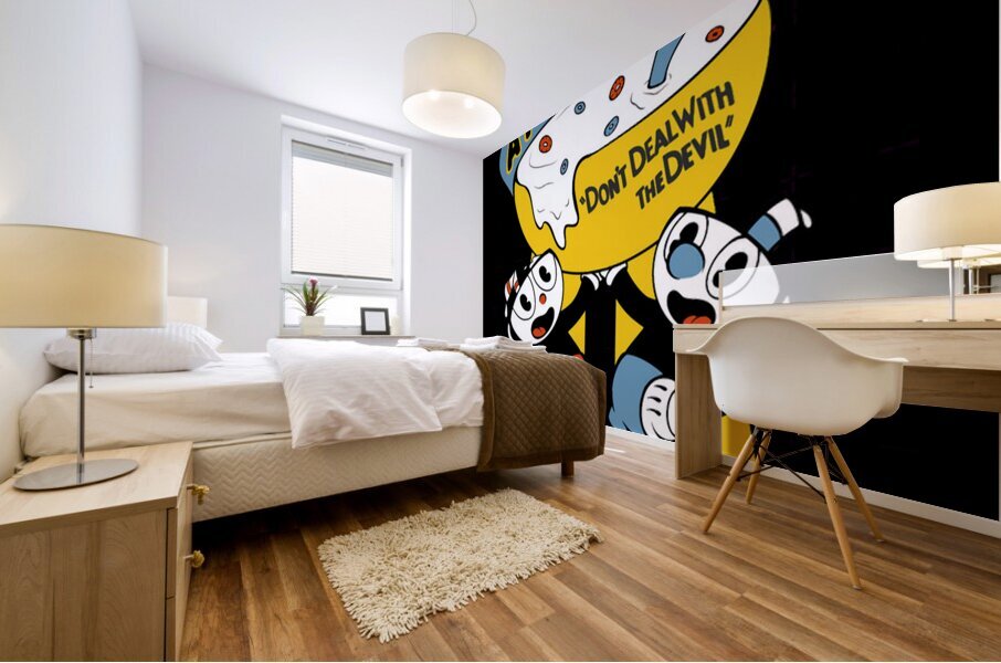 Cuphead 23 Mural print