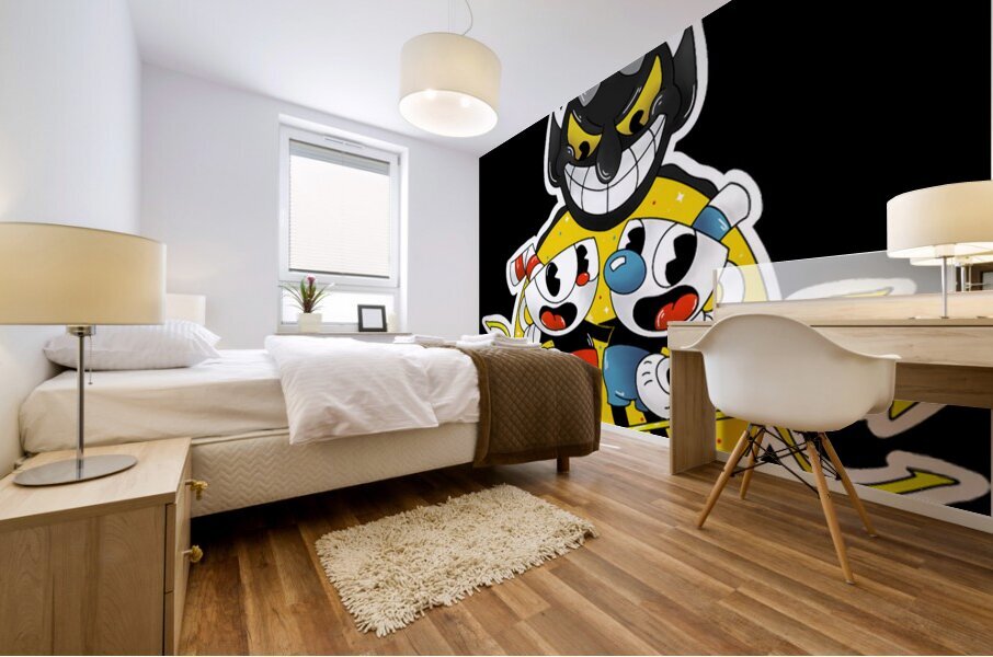 Cuphead 53 Mural print