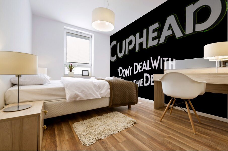 Cuphead 54 Mural print