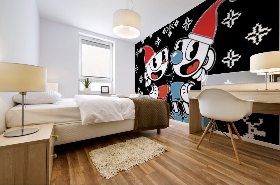 Cuphead 1 Mural print