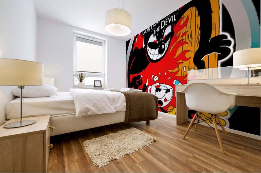 Cuphead 5 Mural print