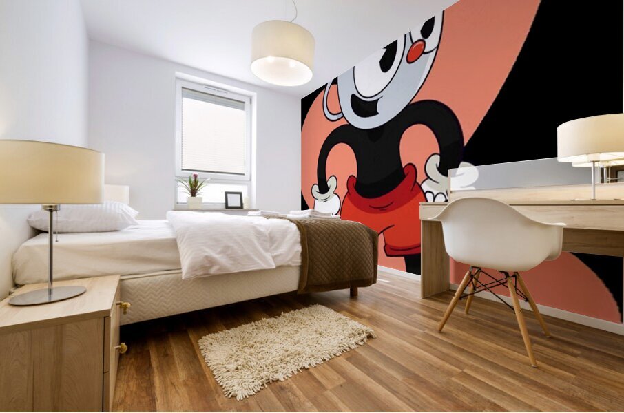 Cuphead 9 Mural print
