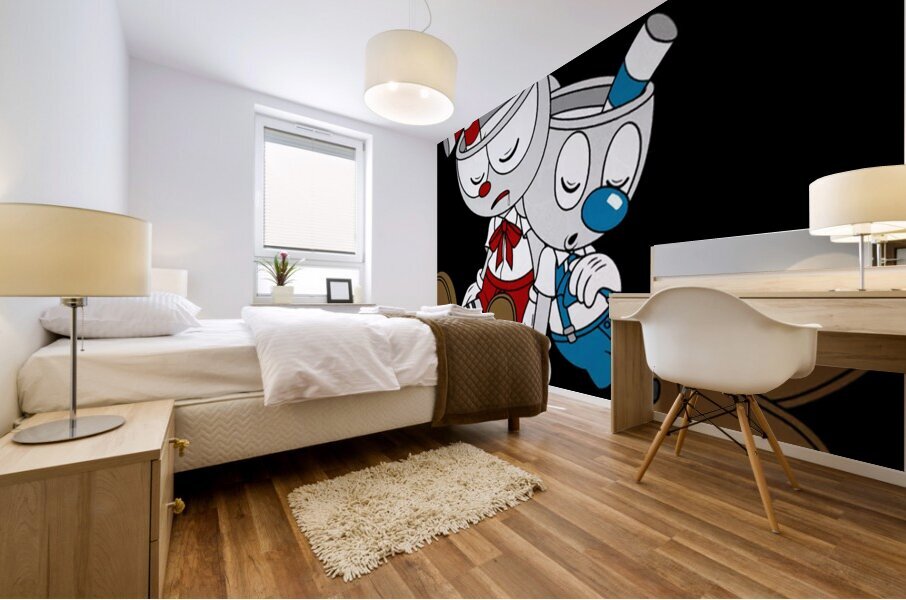 Cuphead 12 Mural print