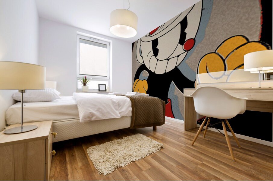 Cuphead 15 Mural print