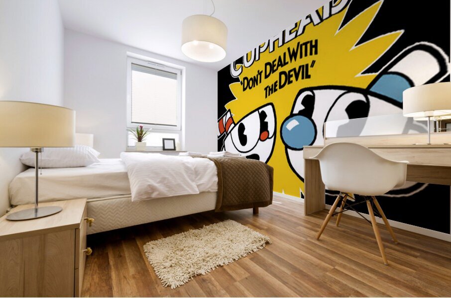 Cuphead 18 Mural print