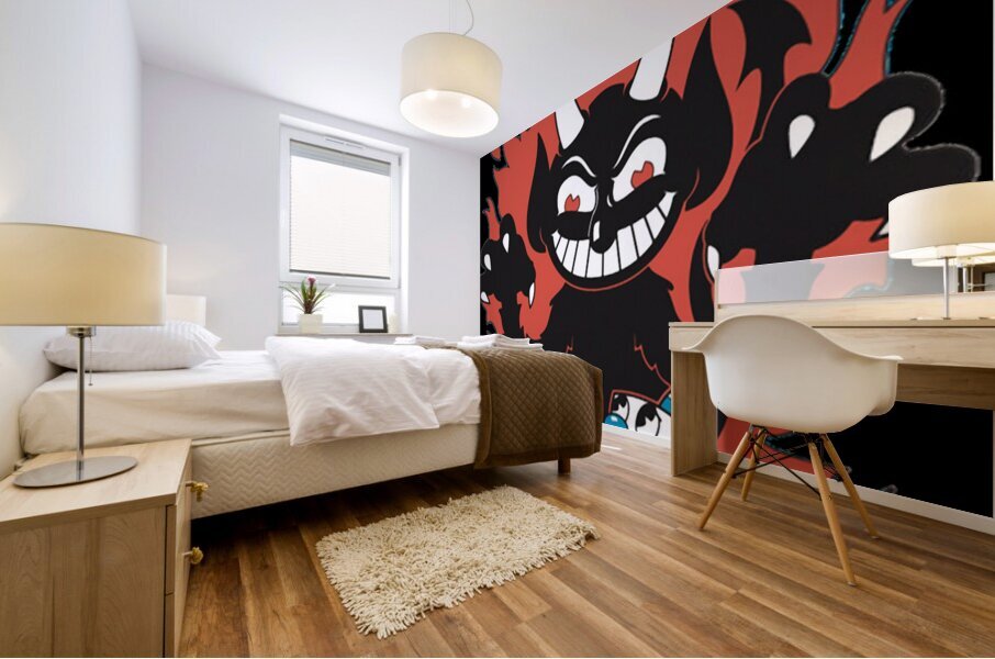 Cuphead 28 Mural print