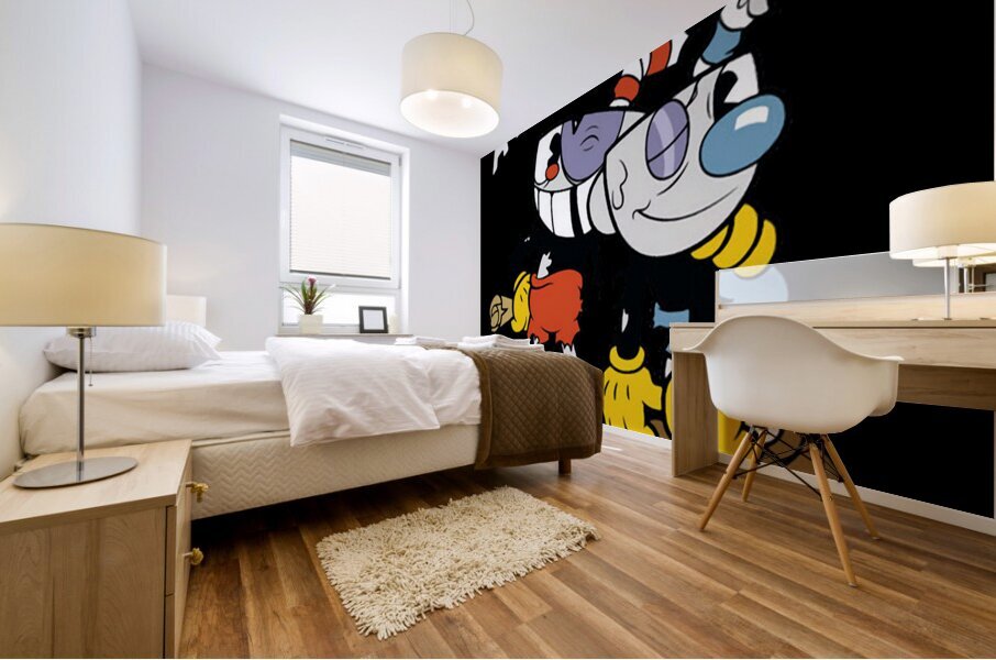 Cuphead 32 Mural print