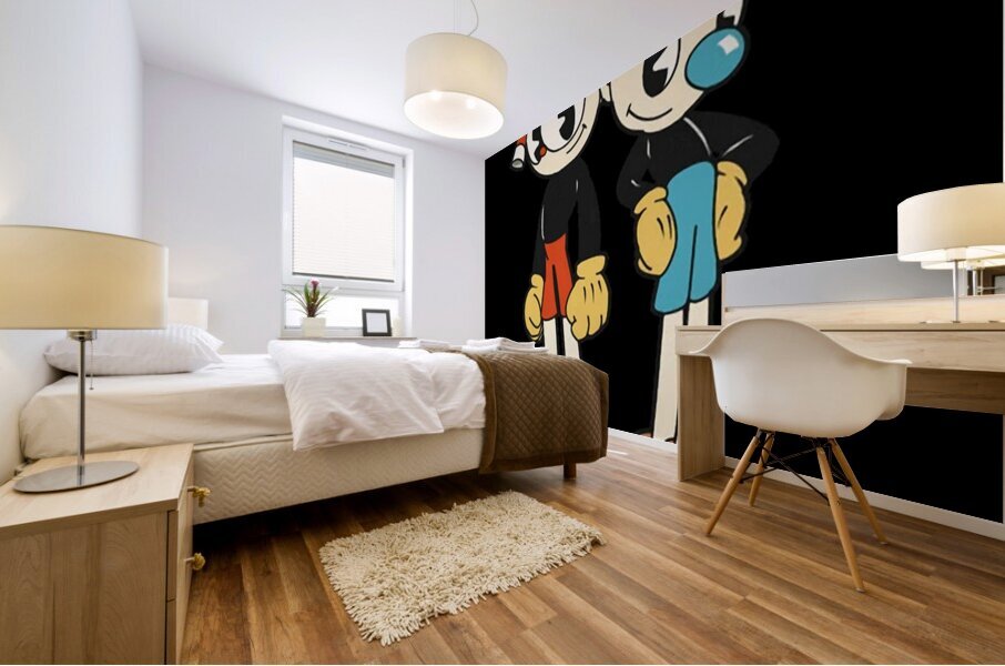 Cuphead 33 Mural print