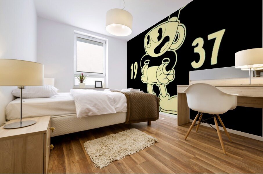 Cuphead 42 Mural print
