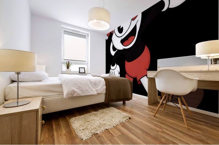 Cuphead 44 Mural print